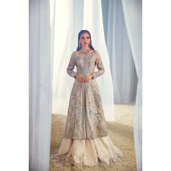 Bisque Nerine Lehenga