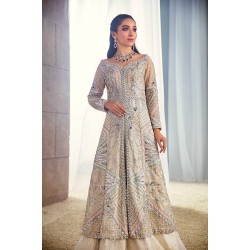 Bisque Nerine Lehenga
