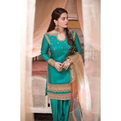 Munsell Blue Nerine Shalwar Kameez