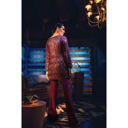 Dark Scarlet Nerine Jacket