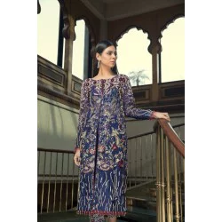 Yale Blue Nerine Party Wear