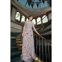 Pink Lavender Nerine Lehenga