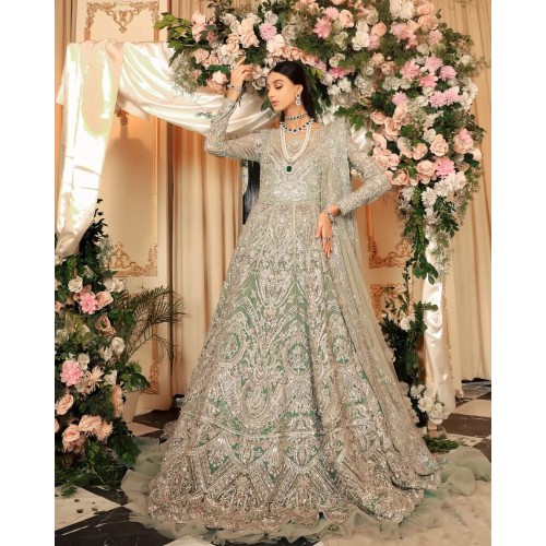 Aero Blue Nerine Gown