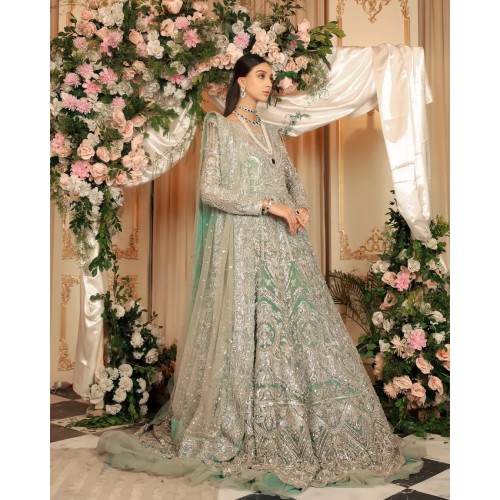 Aero Blue Nerine Gown