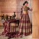 Chocolate Cosmos Nerine Lehenga Choli