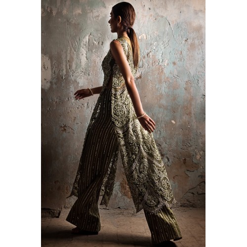 Spanish Bistre Nerine Trousers Suit Spanish Bistre Nerine Trousers Suit