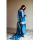 Dark Cerulean Nerine Shalwar Kameez