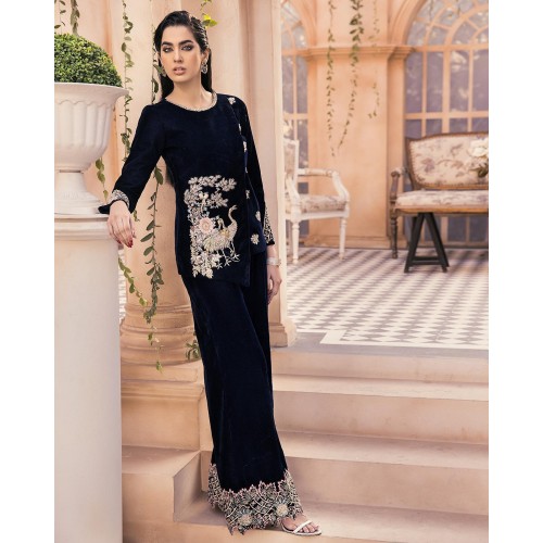 Dark Oxford Blue Azalea Jacket