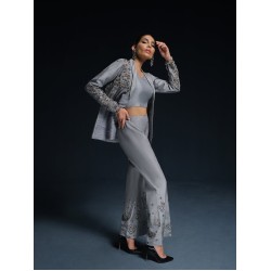 French Gray Azalea Jacket