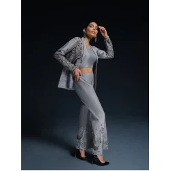 French Gray Azalea Jacket