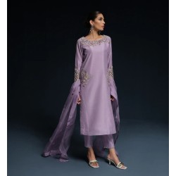 Pink Lavender Azalea Party Wear