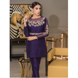 Russian Violet Azalea Party Wear