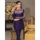 Russian Violet Azalea Party Wear