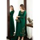 Bottle Green Azalea Party Wear
