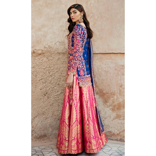 Fashion Fuchsia Nemesia Short Shirt and Dhaka Pajama Fashion Fuchsia Nemesia Short Shirt and Dhaka Pajama