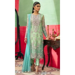 Celadon Nemesia Party Wear