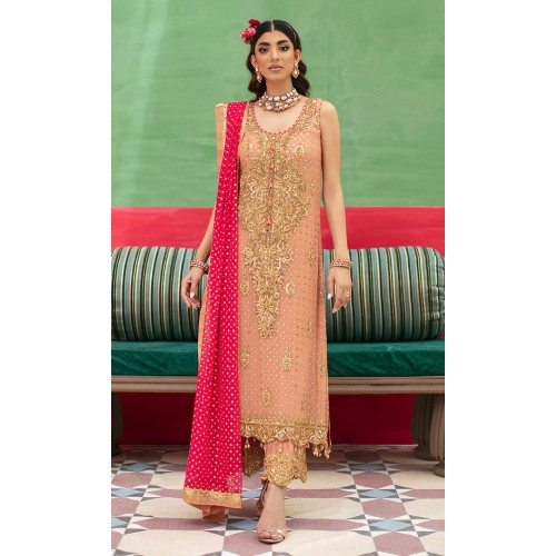Middle Red Nemesia Party Wear