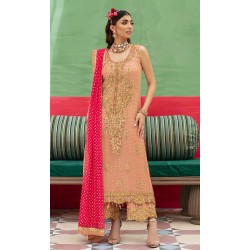 Middle Red Nemesia Party Wear