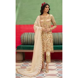Dark Beige Nemesia Party Wear