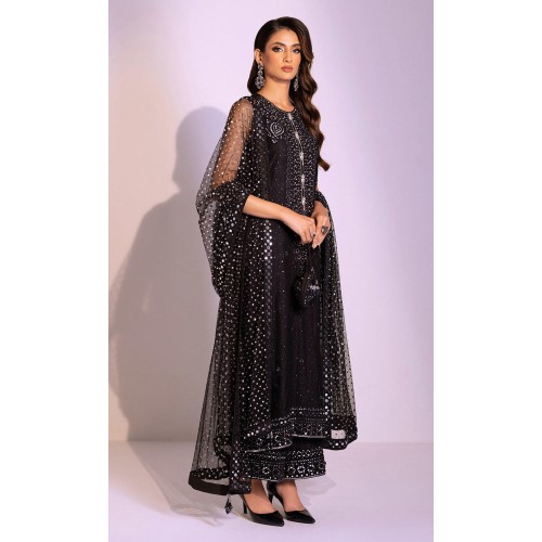 Black Nemesia Long Shirt and Izaar