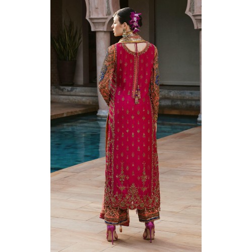 Pictorial Carmine Nemesia Long Shirt and Izaar