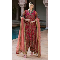 Pictorial Carmine Nemesia Long Shirt and Izaar