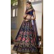 Oxford Blue Nemesia Lehenga Choli