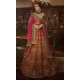 Cornell Red Nemesia Lehenga Choli