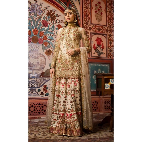 Papaya Whip Nemesia Lehenga