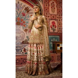 Papaya Whip Nemesia Lehenga