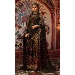 Black Nemesia Lehenga