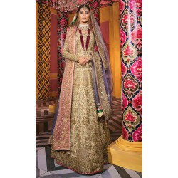 Taupe Gold Nemesia Lehenga Choli