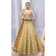 Gold Nemesia Choli Lehenga Gold Nemesia Choli Lehenga
