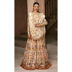 Diamond Champagne Nemesia Shirt and Dhaka Pajama