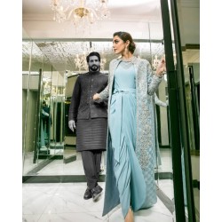 Light Blue Lily Jacket and Tunic Dress