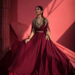 Red-Brown Lily Kaftan Red-Brown Lily Kaftan