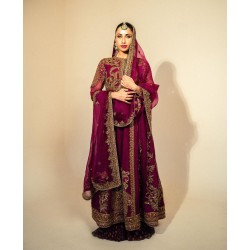 Claret Lily Gown