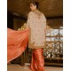 Apricot Lily Jacket and Saree Apricot Lily Jacket and Saree