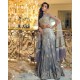 Slate Gray Fleur-de-lis Lehenga Choli