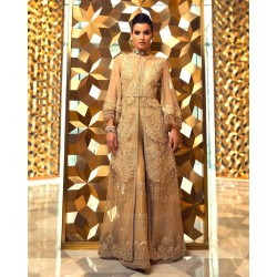 Earth Yellow Fleur-de-lis Kaftan