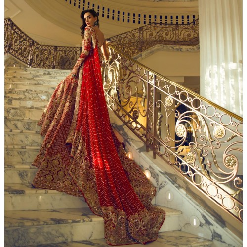 Lust Fleur-De-Lis Mermaid Lehenga and Gown