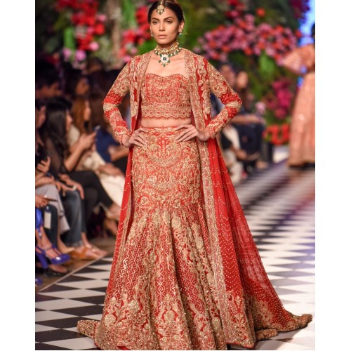 Lust Fleur-De-Lis Mermaid Lehenga and Gown