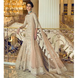 Desert Sand Fleur-de-lis Lehenga Desert Sand Fleur-de-lis Lehenga
