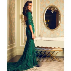 Emerald Fleur-de-lis Lehenga Choli