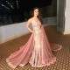 New York Pink Fleur-de-lis Lehenga Choli New York Pink Fleur-de-lis Lehenga Choli