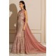 New York Pink Fleur-de-lis Lehenga Choli New York Pink Fleur-de-lis Lehenga Choli