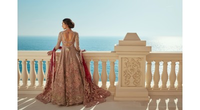 Feature Friday: The Blush Fleur-de-Lis Lehenga Choli - Where Tradition Meets Modern Fairytale