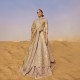 Sunset Fleur-de-lis Gown and Lehenga