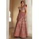 Maroon Fleur-de-lis Lehenga Choli Maroon Fleur-de-lis Lehenga Choli