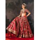 Off-Red Marsh Lehenga Choli
